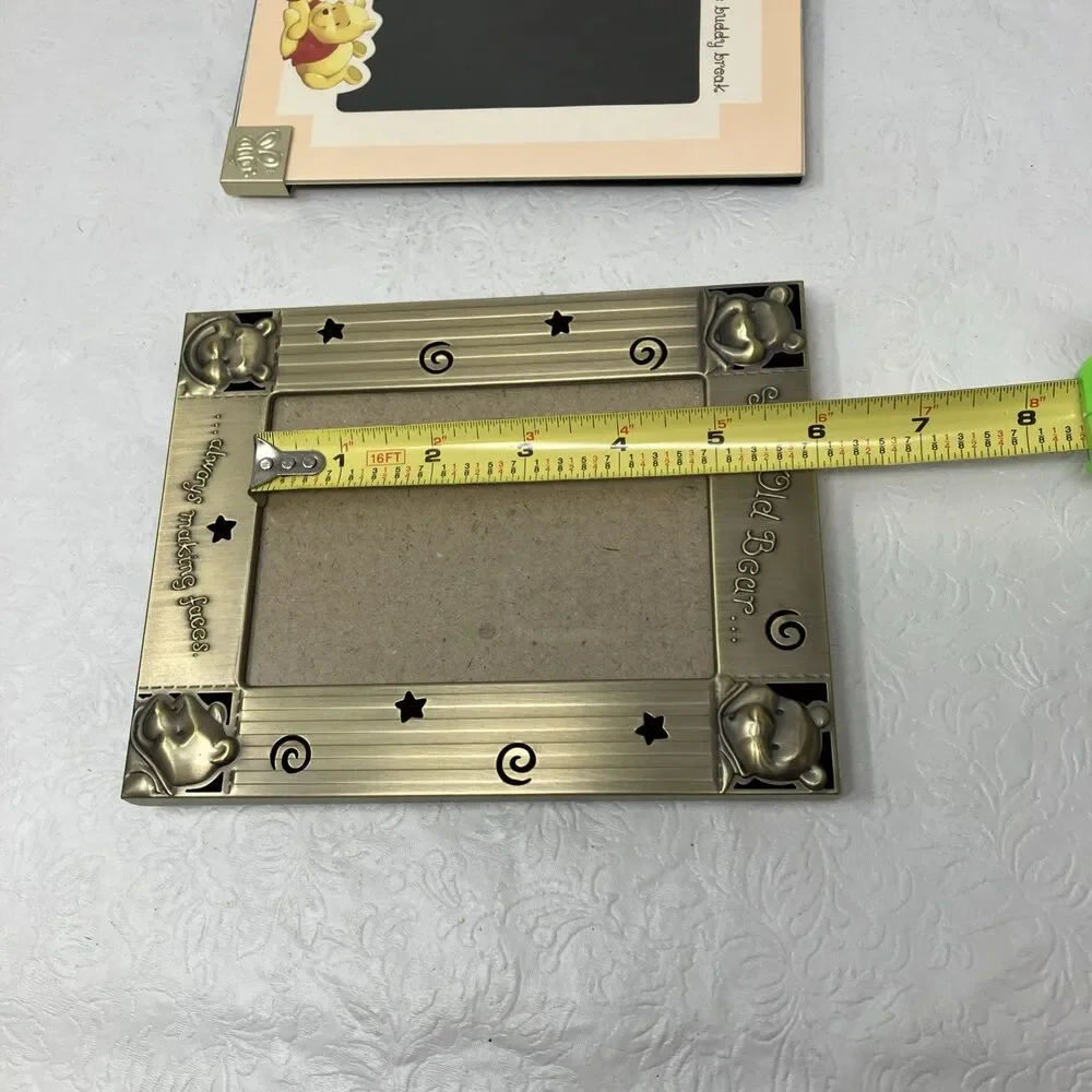 Disney Winnie the Pooh Silly Old Bear & Buddy Break Tigger 4x6 Photo Frame Lot